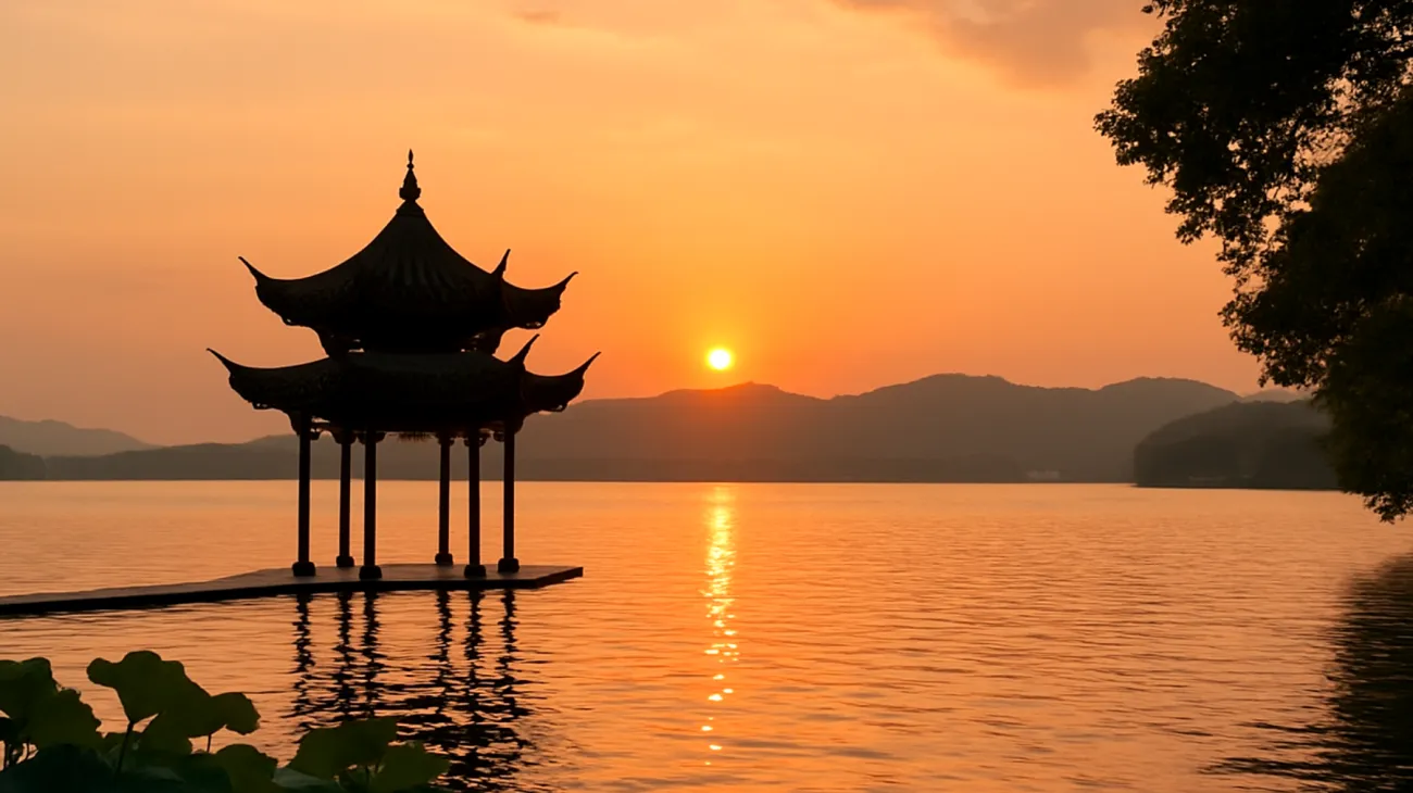 Lago dell'Ovest (West Lake) - Hangzhou"