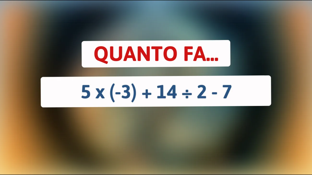 Solo gli Einstein della matematica sanno risolvere questo rompicapo in 30 secondi: scopri se sei tra loro!"